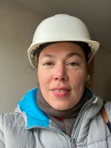 En phase chantier Auto-portrait avec EPI